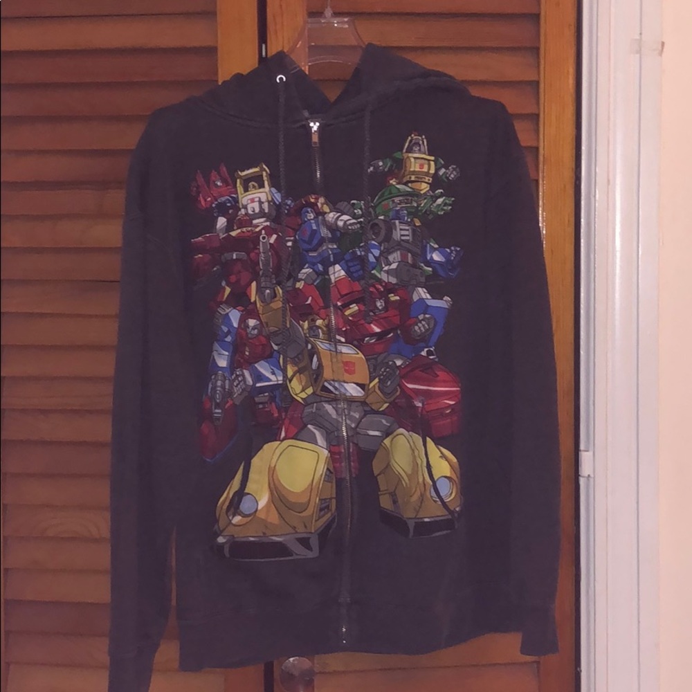 Men’s transformer hooded sweatshirt